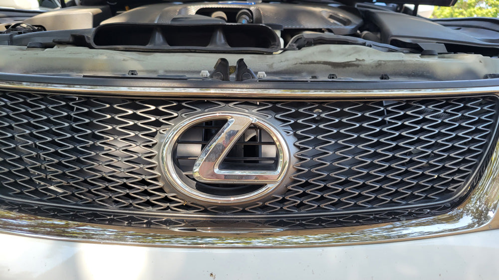 ISF Lexus Intake Duct Scoop Ram Air Black