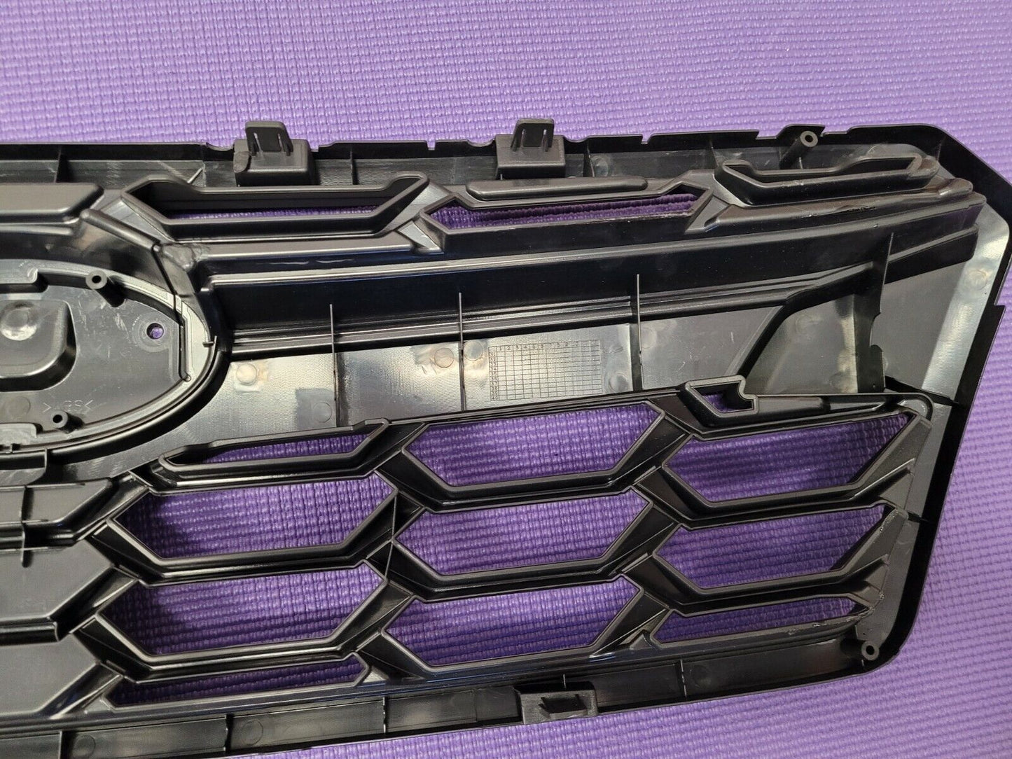 FIt All Black Grill Grille Assembly Kit 2018 2019 Subaru Crosstrek 3 IN 1 Set.