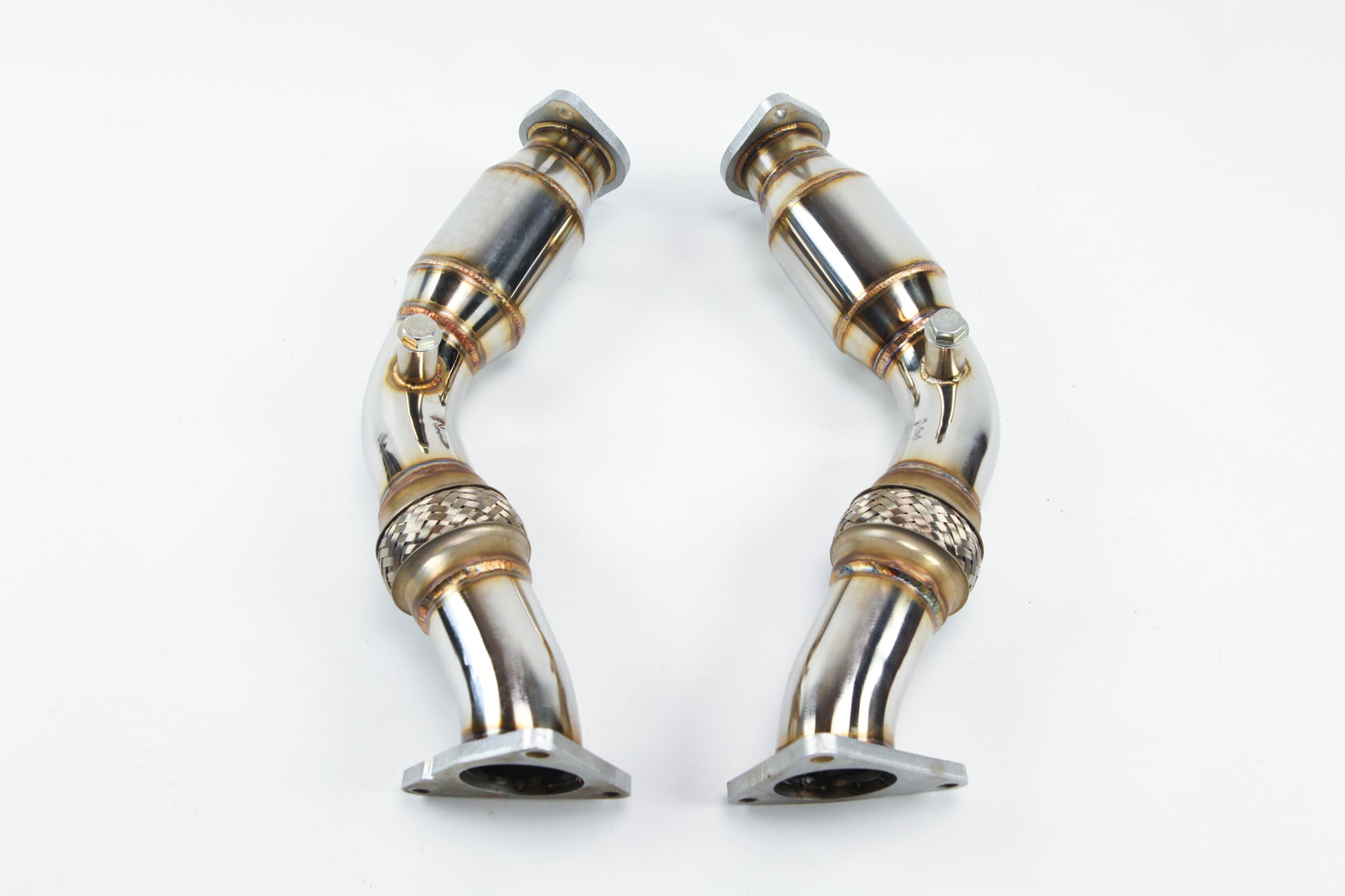 2008-2013 Infiniti G37 Q60 Circuit Werks Anti Reversion Test Pipes VQ37HR