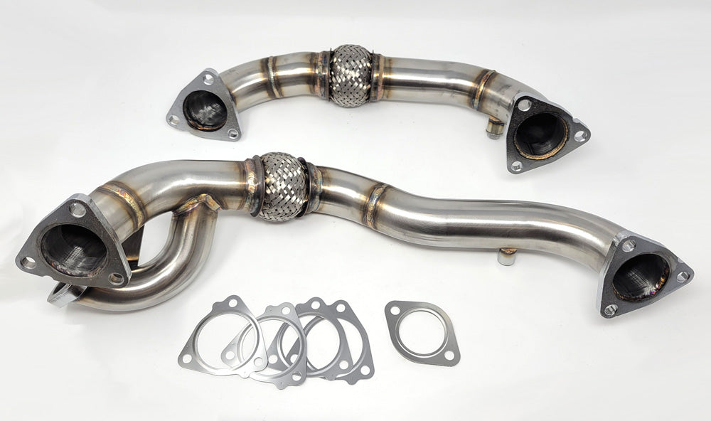 FORD 2008-2010 Up Pipes POWERSTROKE Heavy Duty F250 F350 Diesel 6.4L Turbo