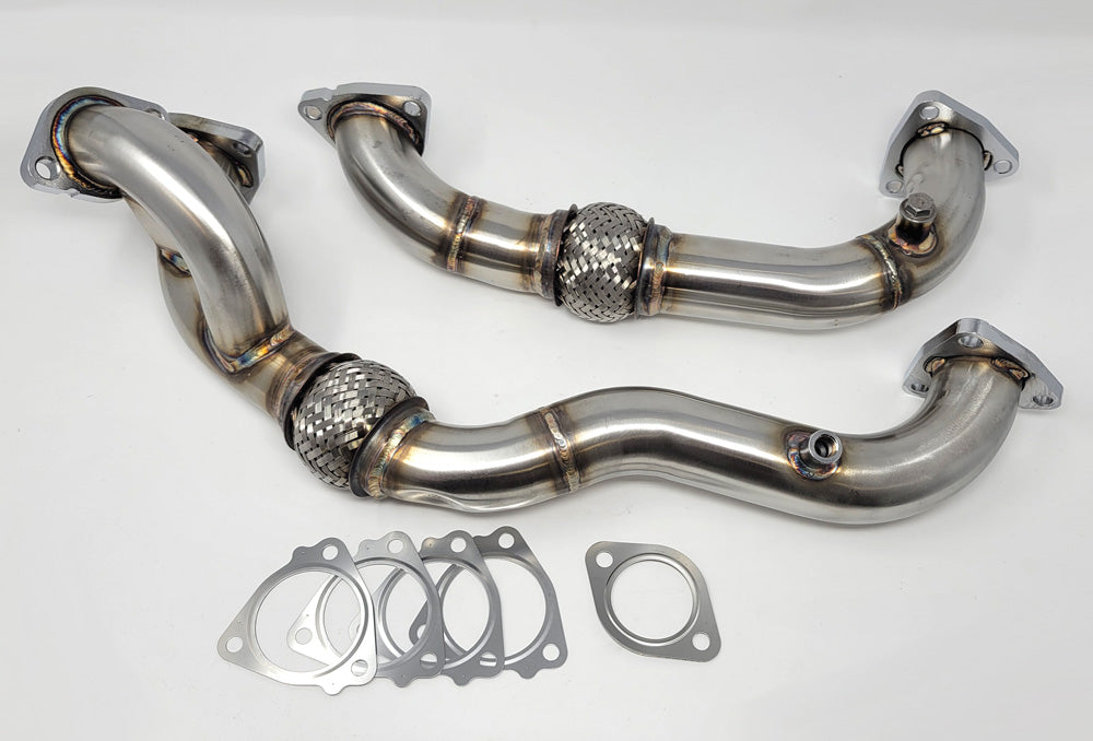 FORD 2008-2010 Up Pipes POWERSTROKE Heavy Duty F250 F350 Diesel 6.4L Turbo
