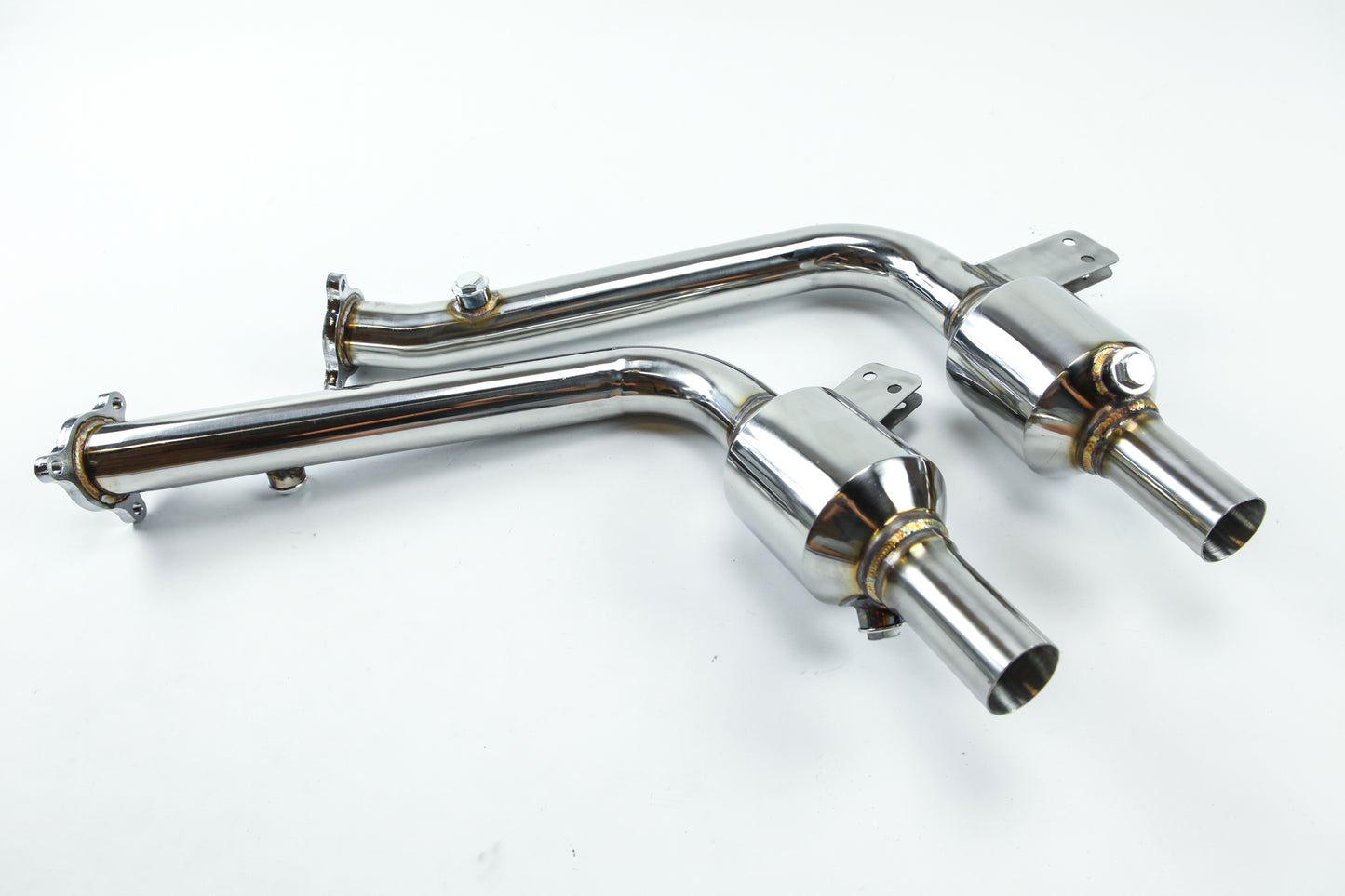 00-04 Porsche Boxster 986 2.7/3.2 Circuit Werks Resonated Test Pipes Frontpipes Midpipes