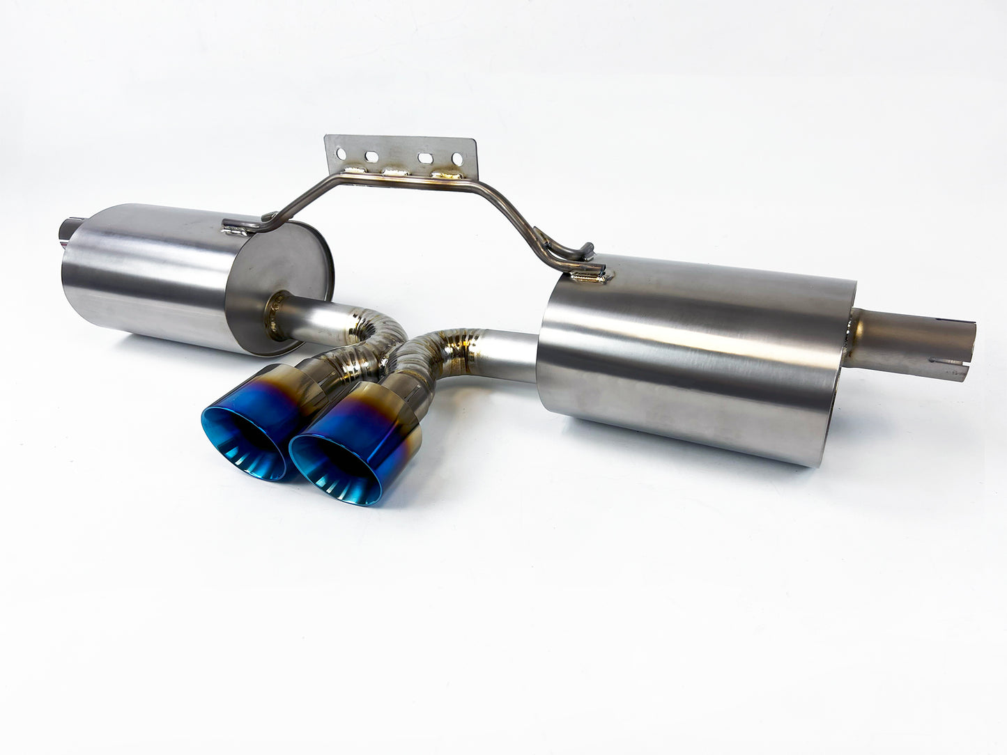 97-04 Porsche Boxster 986 V2 Titanium Catback Exhaust System w/ C Pipes BURNT TIP