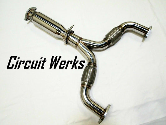 03-08 Infiniti G35 Z33 Fairlady Resonated Y Pipe Mid Pipe Exhaust