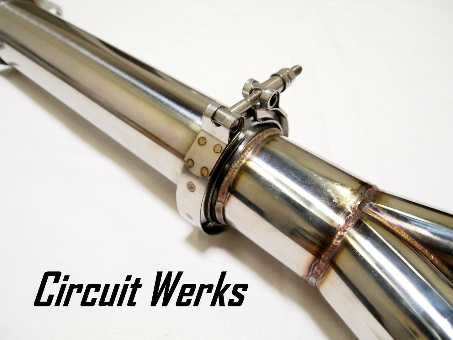 03-08 Infiniti G35 Z33 Straight Mid Y-Pipe Exhaust True 2.5" to 3"