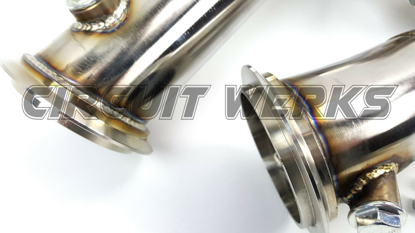 15-19 BMW M2 M3 M4 Twin Turbo Downpipe 3" S55 F8X F80 F82 F83