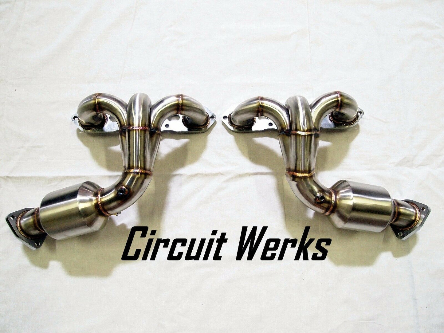 05-08 Porsche Cayman & Boxster 987.1 Headers High Flow Catted Exhaust Header 200 Cell