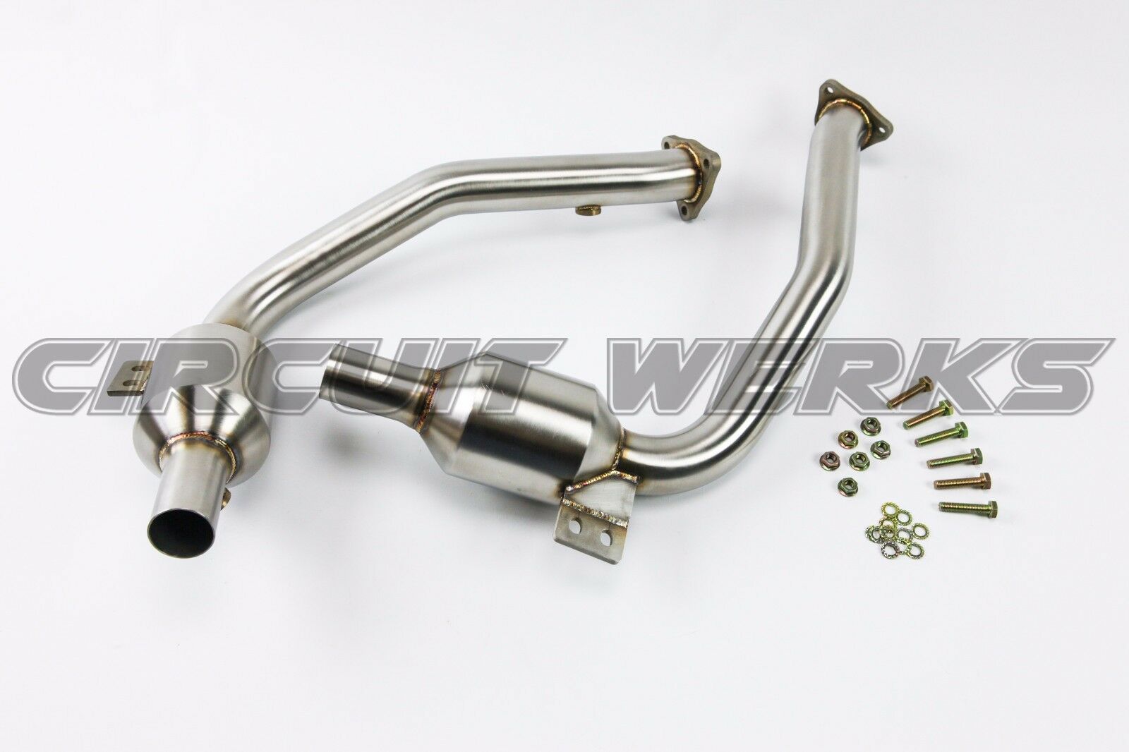 1997-1999 Porsche Boxster 2.5L 986 Secondary Resonated Test Pipes