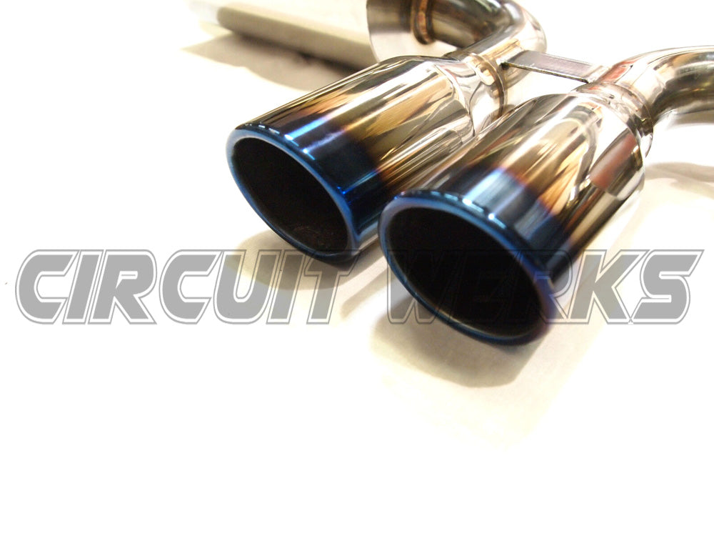 05-08 Porsche Boxster/Cayman 987.1 Catback Exhaust System with Burnt Tips