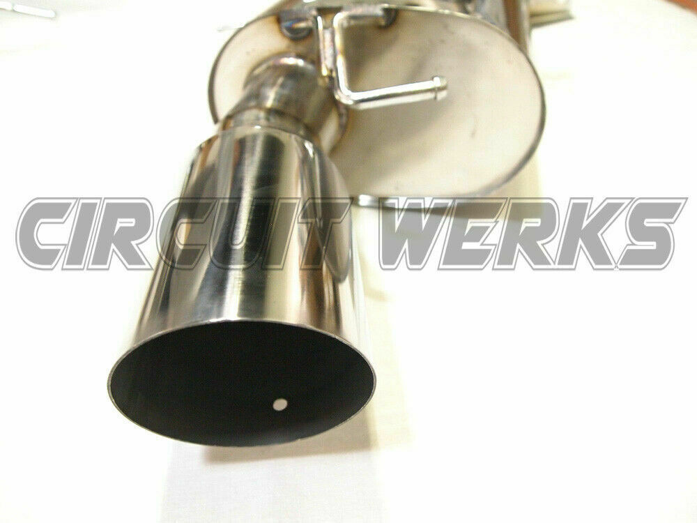 07-10 BMW 335i E90 E92 Twin Turbo N54 Coupe Sedan Polished Full Catback Exhaust