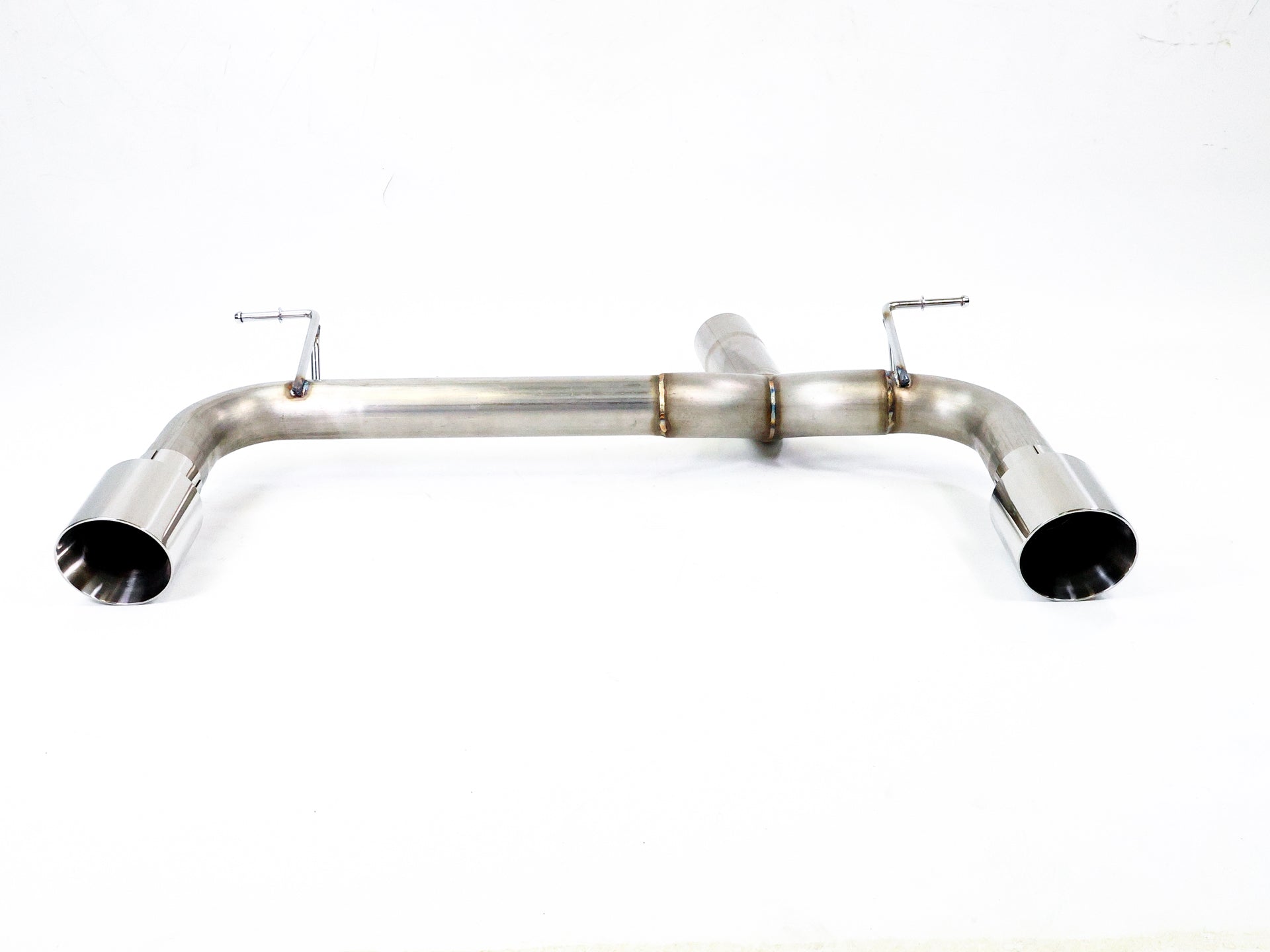 2012-2015 BMW 335i (F30) Mufflerless Axle Back Exhaust Polished Tips