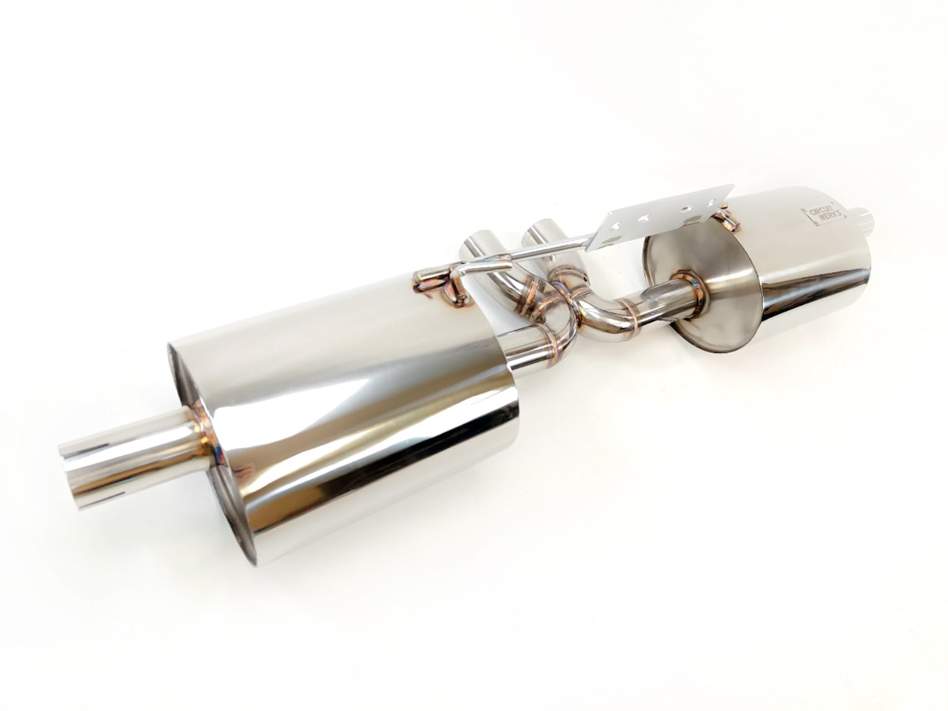 Circuit Werks 97-04 Porsche Boxster 986 V2 Polished Muffler Only