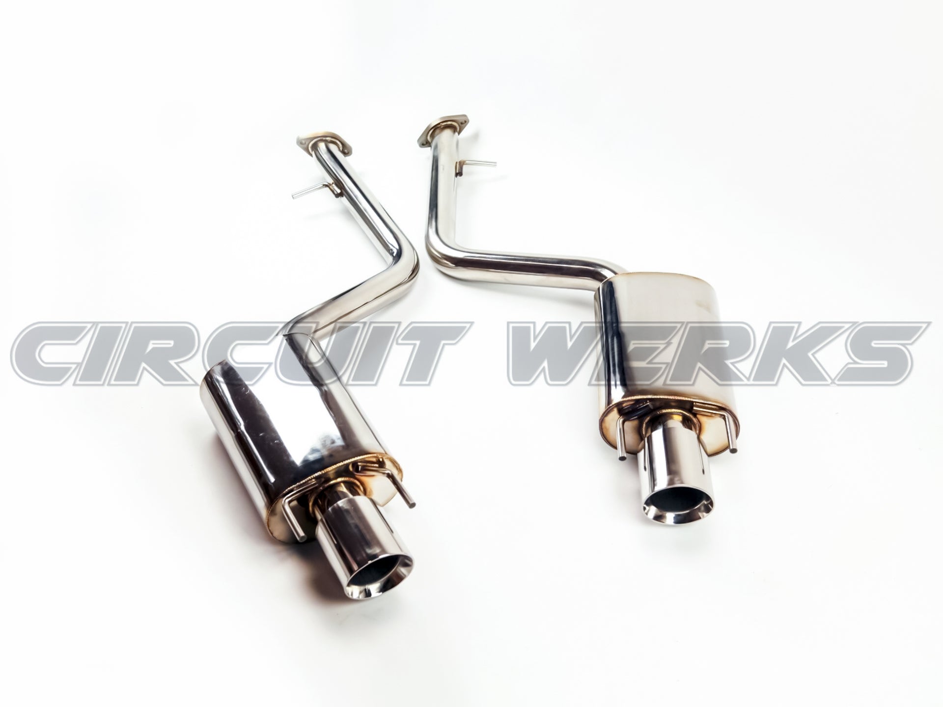 2014-2021 IS IS250 IS350 IS200T RWD AWD Rear Axle-Back Exhaust System Muffler w/ Tips