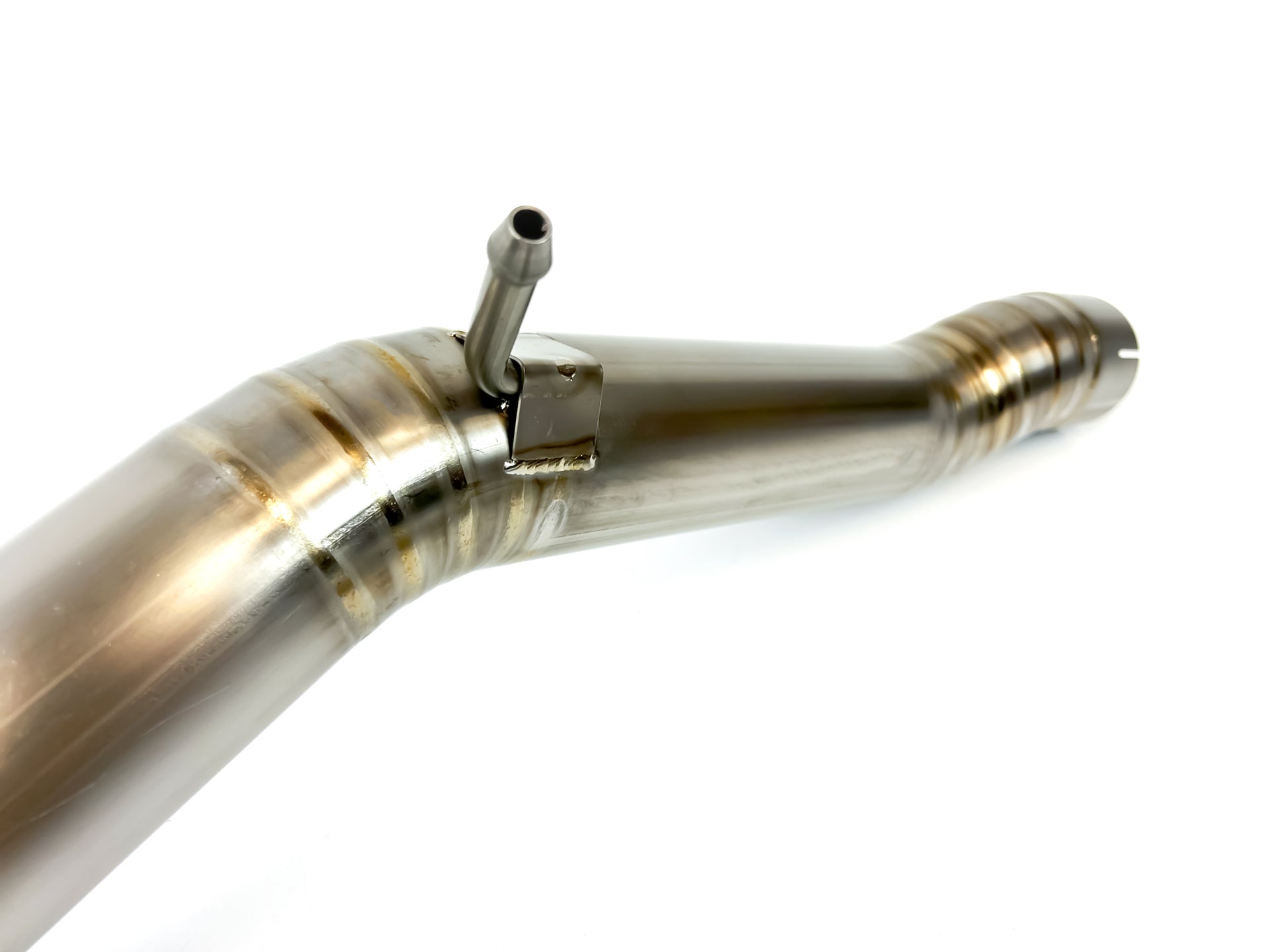 07-15 Mitsubishi Lancer Evolution EVOX EVO X 3" Burnt Titanium Single Side Exhaust