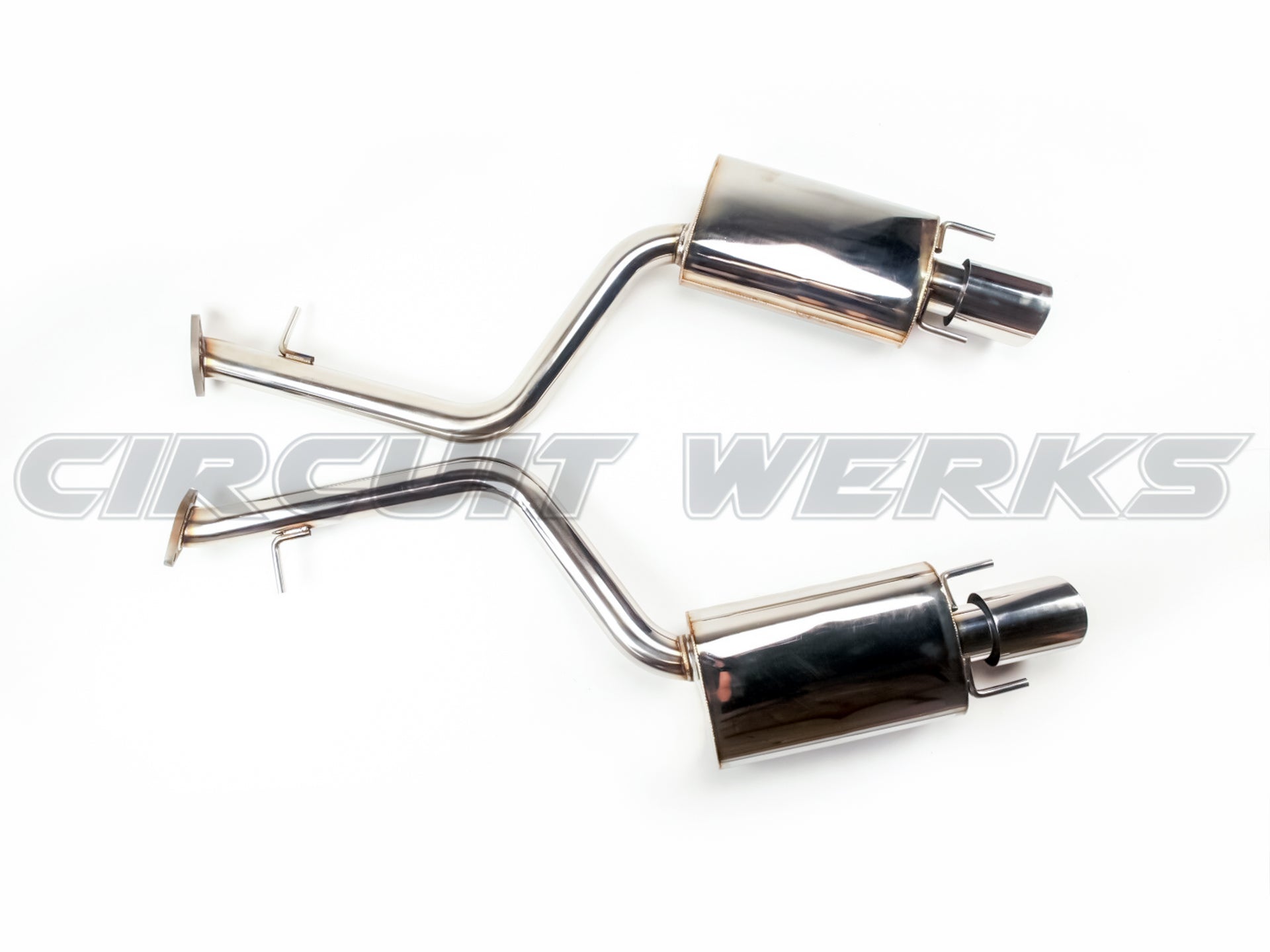 2014-2021 IS IS250 IS350 IS200T RWD AWD Rear Axle-Back Exhaust System Muffler w/ Tips