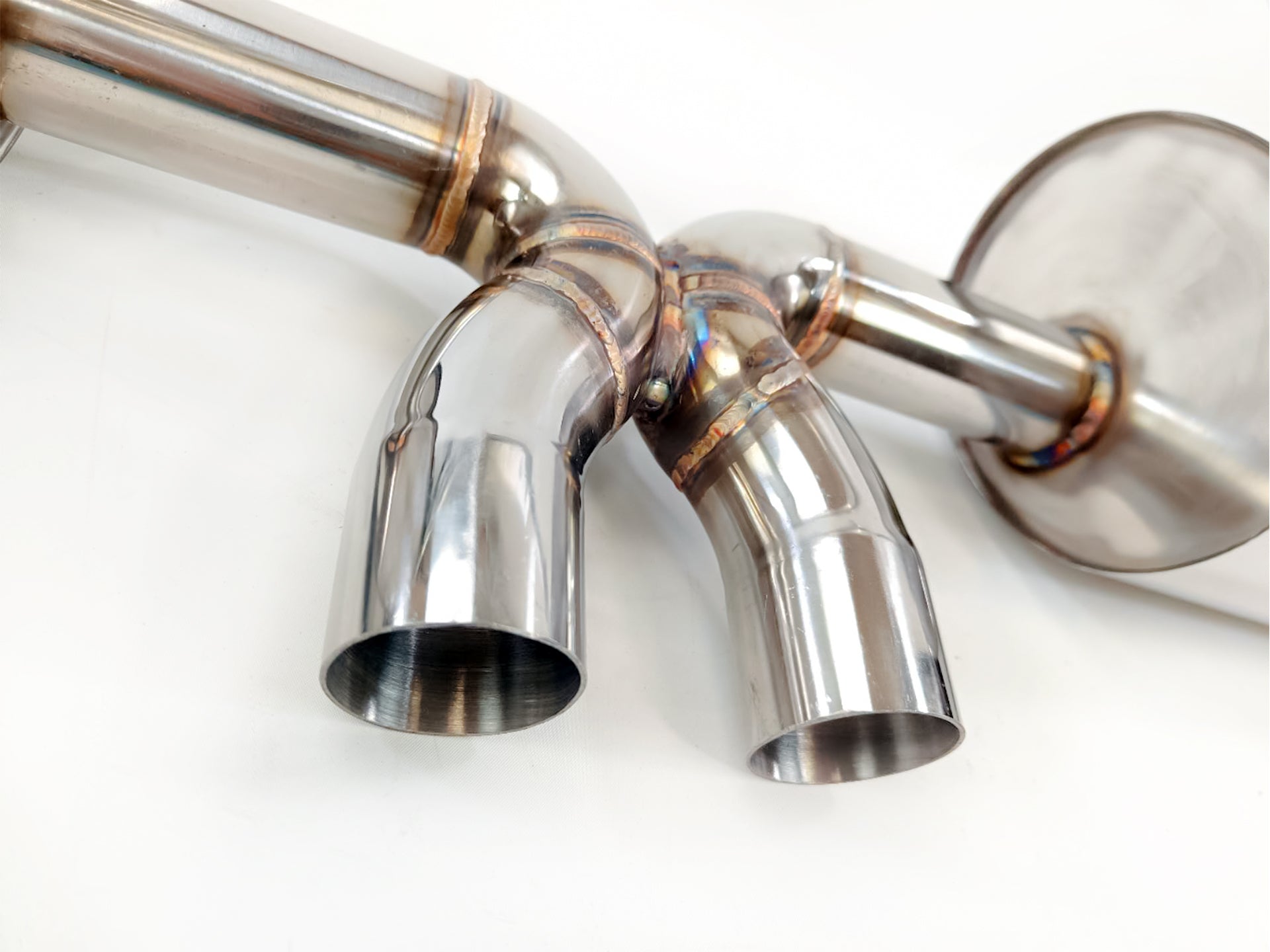 Circuit Werks 97-04 Porsche Boxster 986 V2 Polished Muffler Only