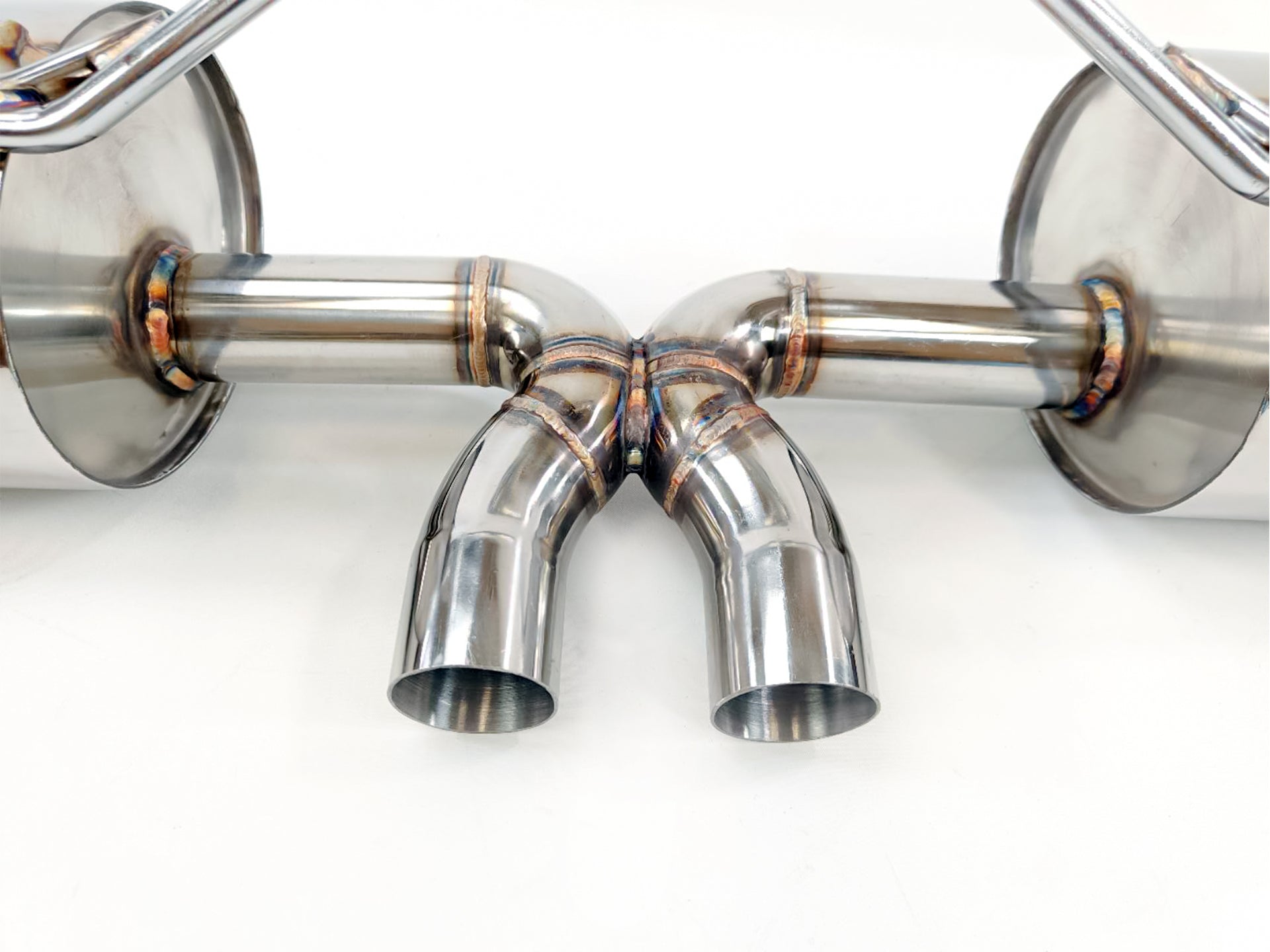 Circuit Werks 97-04 Porsche Boxster 986 V2 Polished Muffler Only