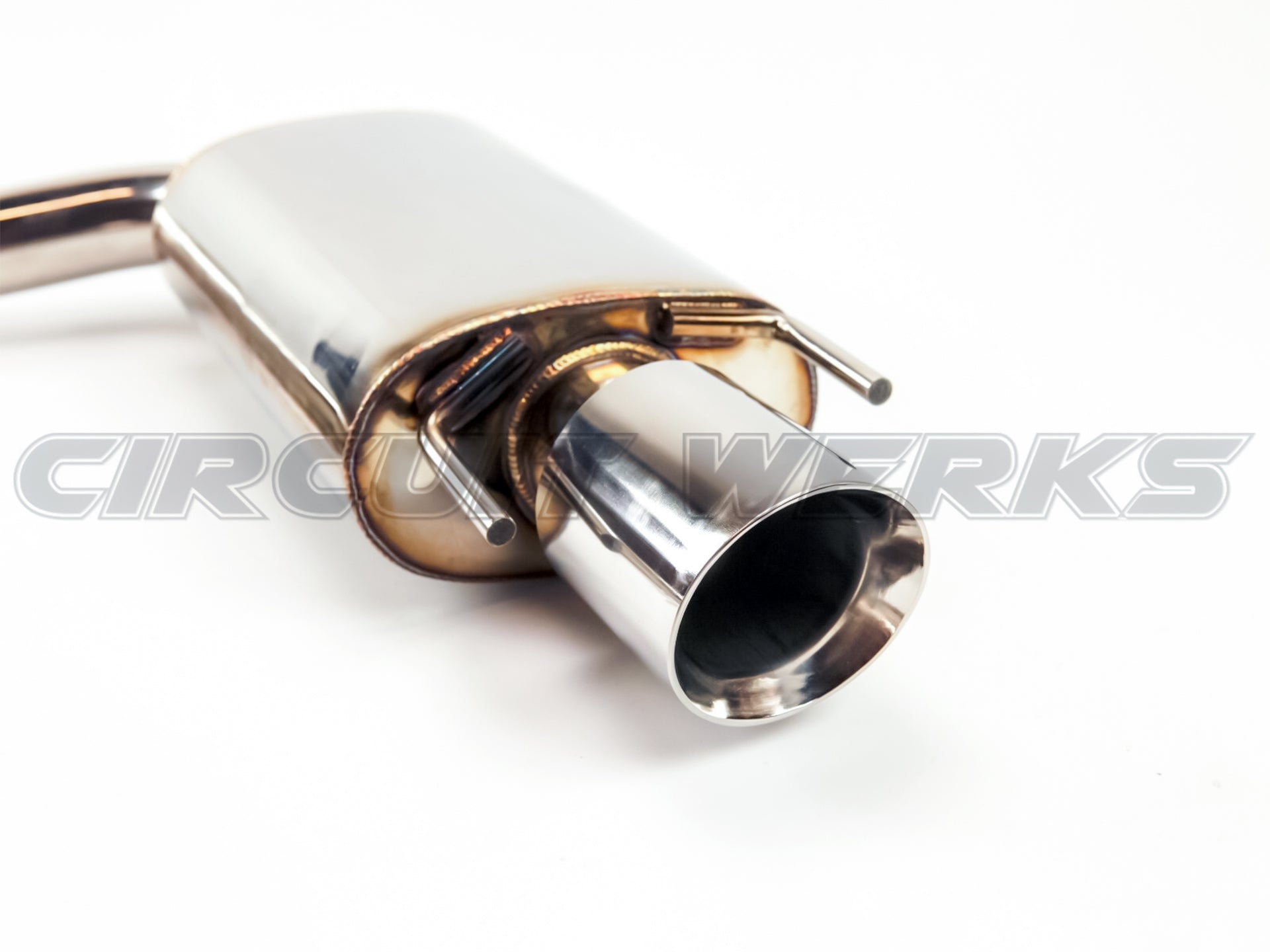 2014-2021 IS IS250 IS350 IS200T RWD AWD Rear Axle-Back Exhaust System Muffler w/ Tips