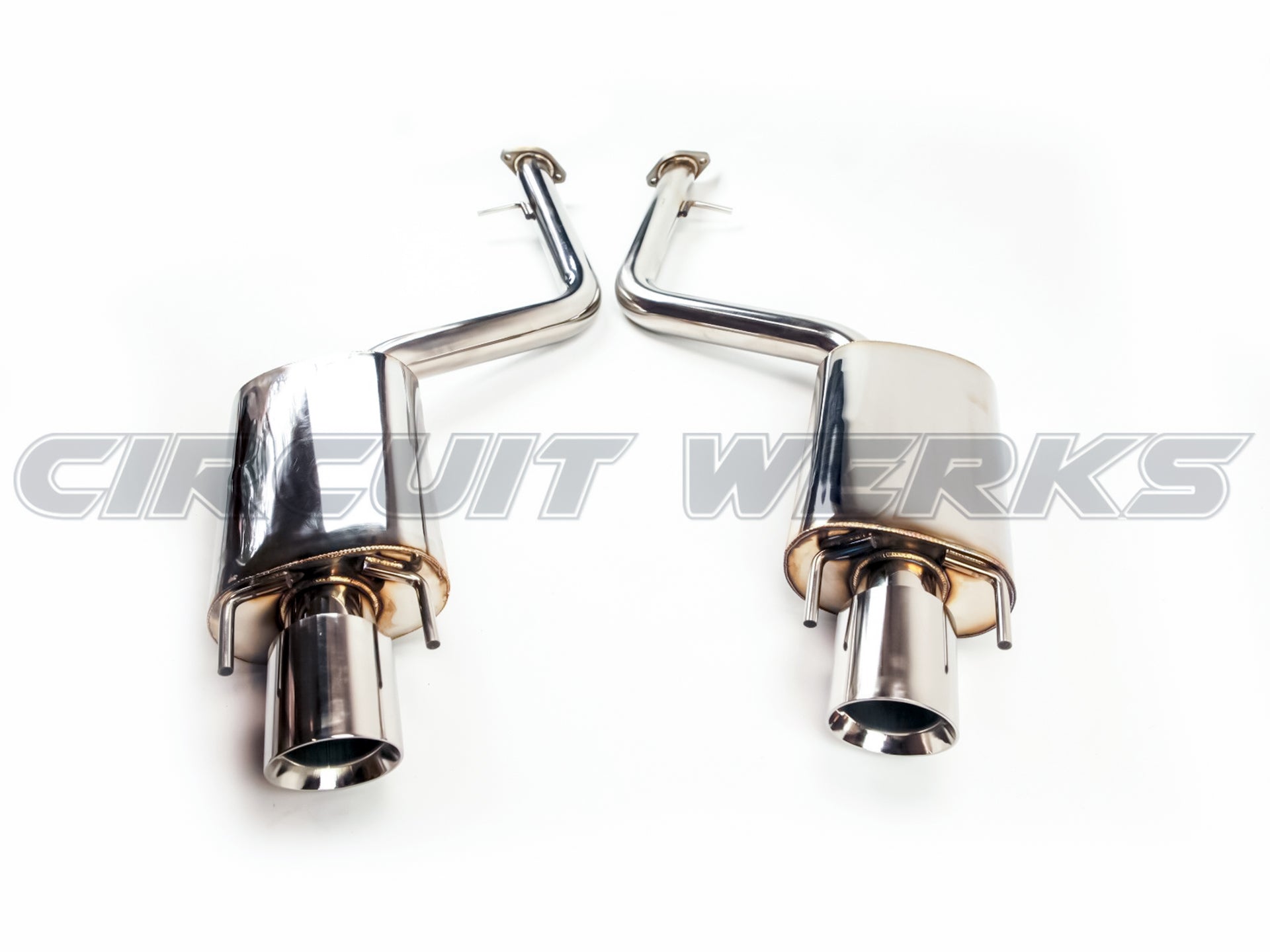 2014-2021 IS IS250 IS350 IS200T RWD AWD Rear Axle-Back Exhaust System Muffler w/ Tips