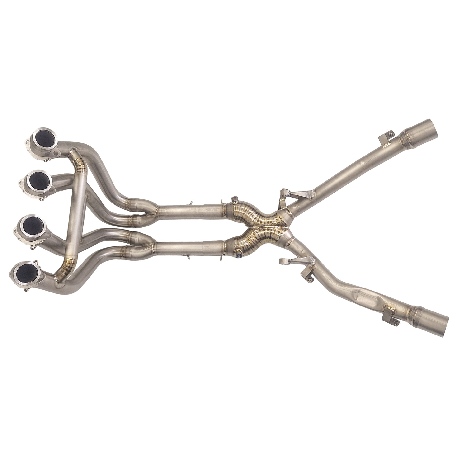 Tiss7 Titanium Exhaust Pipe Front Section for 2022+ Suzuki Hayabusa (GSX1300R)