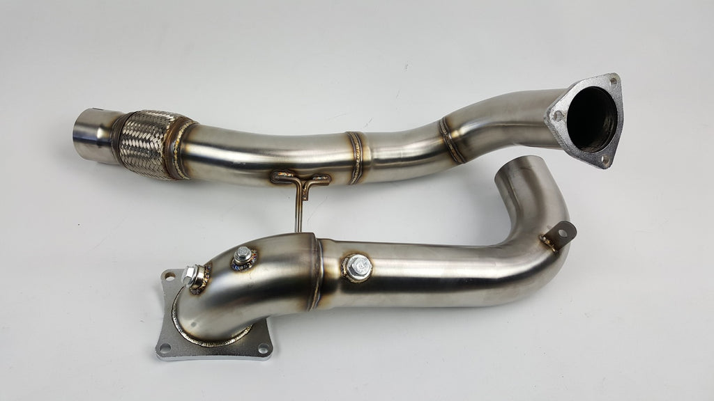 FK8 2017-21 Civic Type R downpipe  3" Full Turbo Downpipe Down Mid Exhaust Pipe