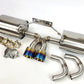 97-04 Porsche Boxster 986 V2 Catback Exhaust System w/ C Pipes, Burnt Tips