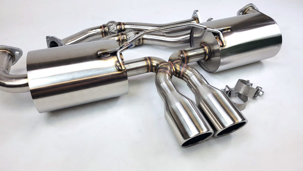2005-2008 Porsche Boxster Cayman 987 V1.5 Exhaust with X Pipe