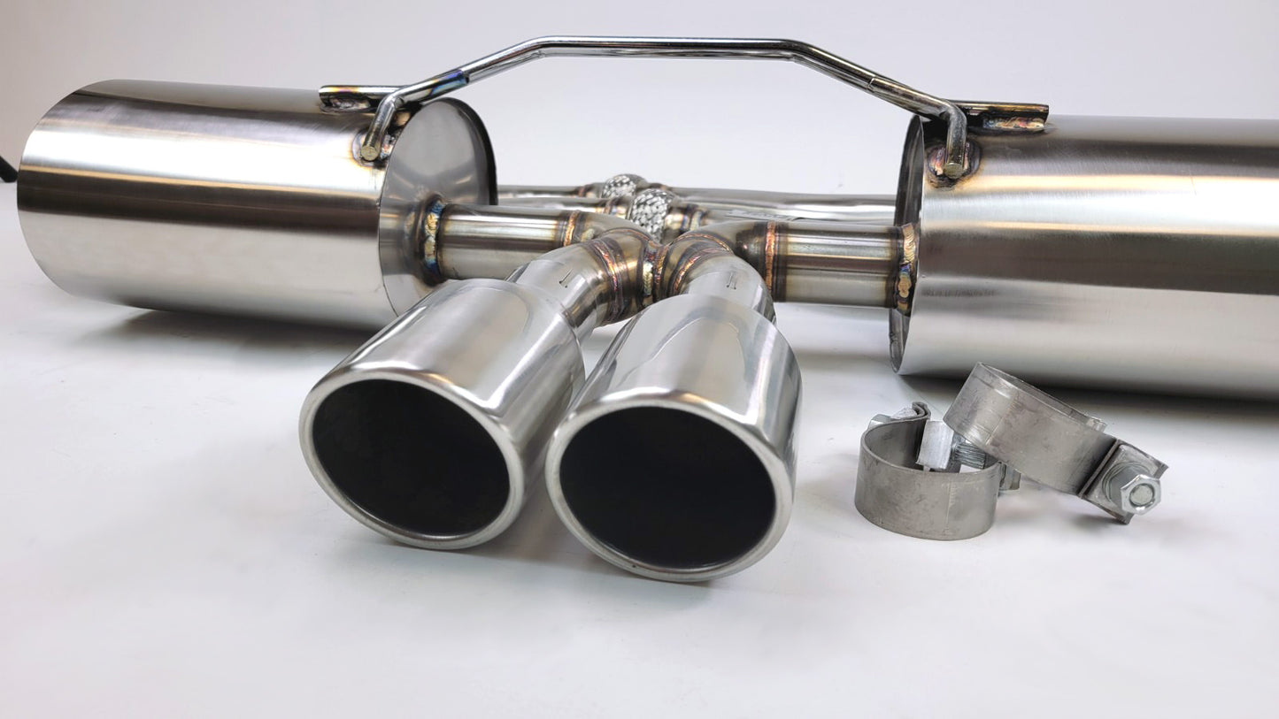 2005-2008 Porsche Boxster Cayman 987 V1.5 Exhaust with X Pipe 987.1