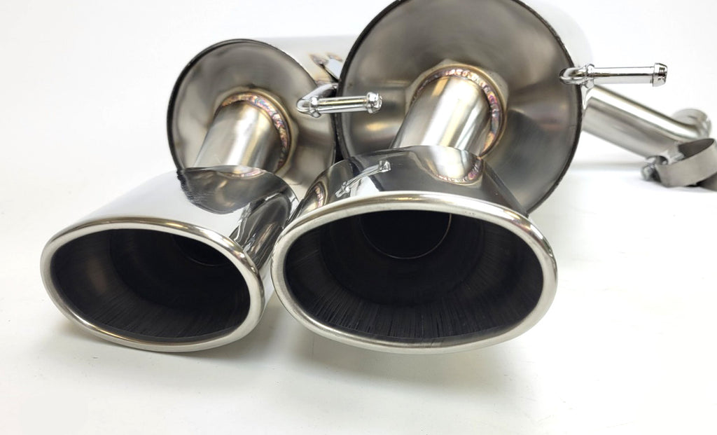 2006-2010 BMW M5 (E60) Dual Muffler Axle Back Exhaust System