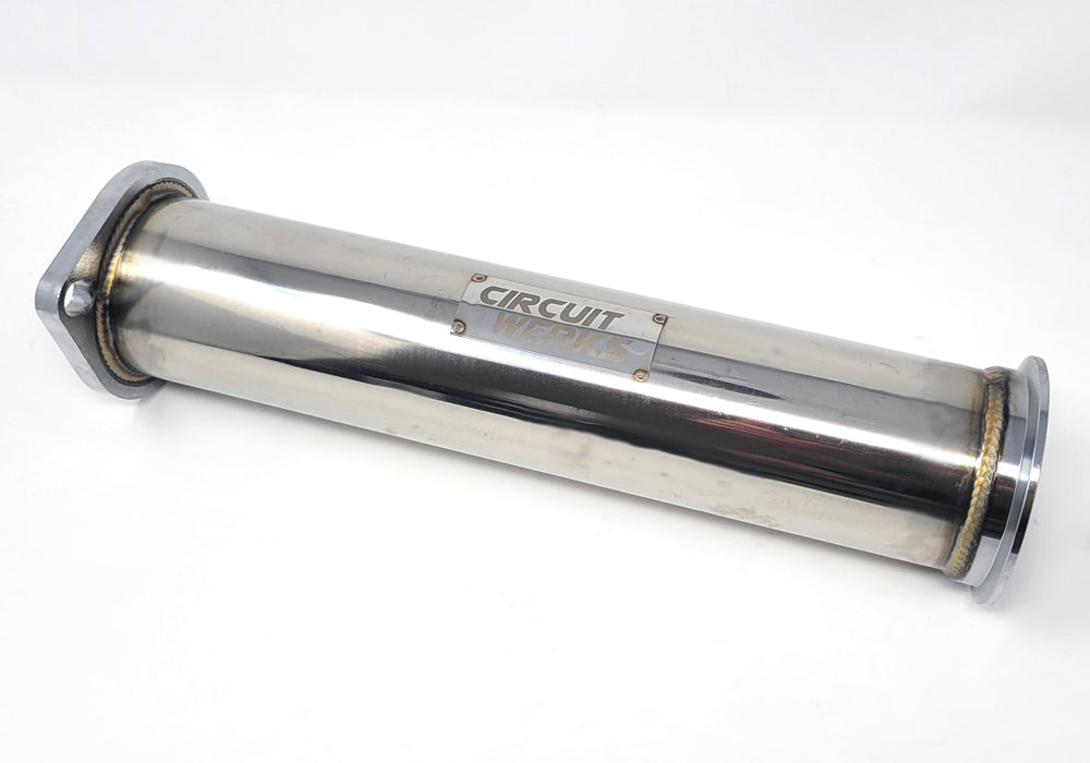 03-15 Nissan 350Z Z33 Straight Mid Y-Pipe Exhaust True 2.5" to 3"