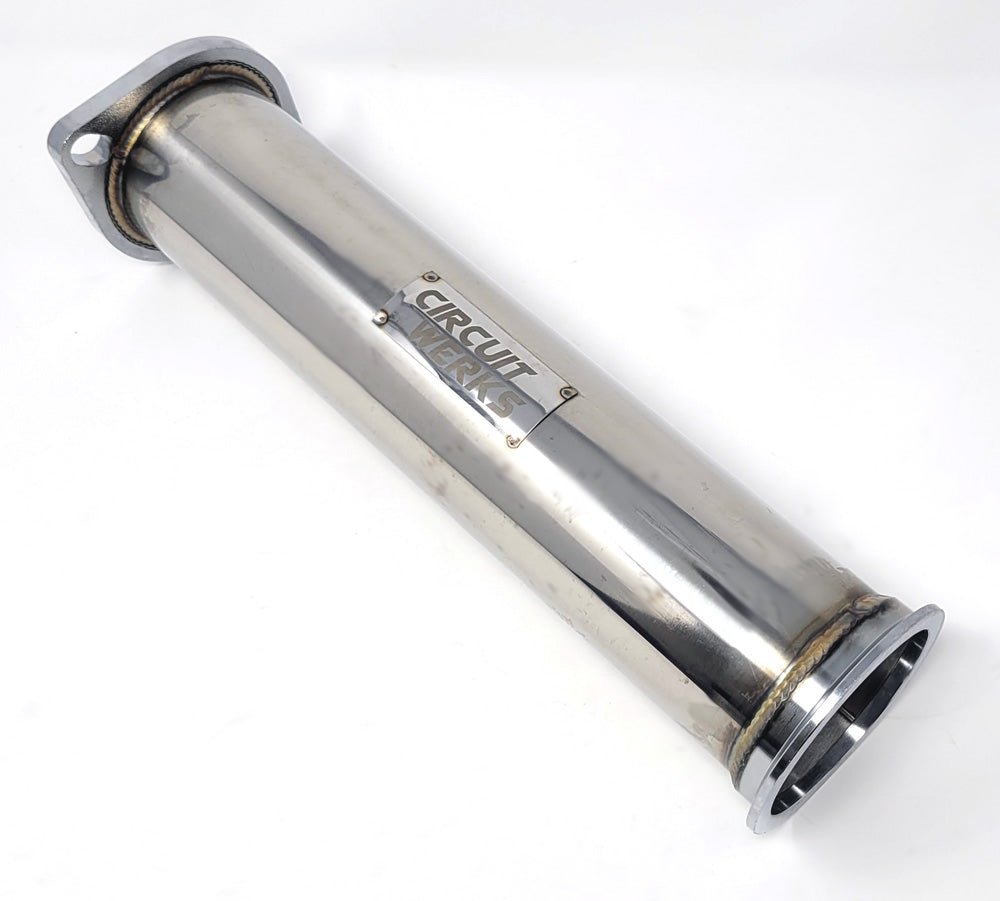 03-16 Infiniti G35 G37 Straight Mid Y-Pipe Exhaust True 2.5" to 3"