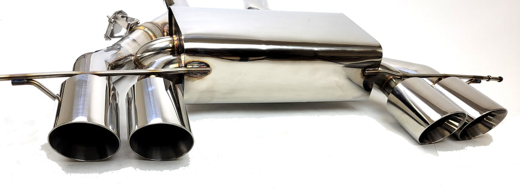 2020+ BMW M3 G80, M4 G82 G83 S58 Valved Muffler Catback Exhaust System