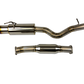 23+ Nissan Z 400Z Single Exit Titanium Burnt Tip Exhaust System RZ34