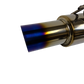 23+ Nissan Z 400Z Single Exit Titanium Burnt Tip Exhaust System RZ34