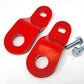 Nissan S13 240sx Silvia Upper Radiator Brackets PAIR Red 1984-1993