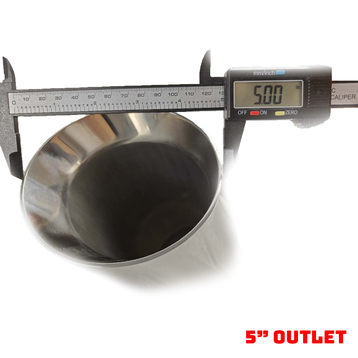 BYLT INDUSTRY | 5.0 Inch Slip On Universal Racing Exhaust Tip Style - HZET008