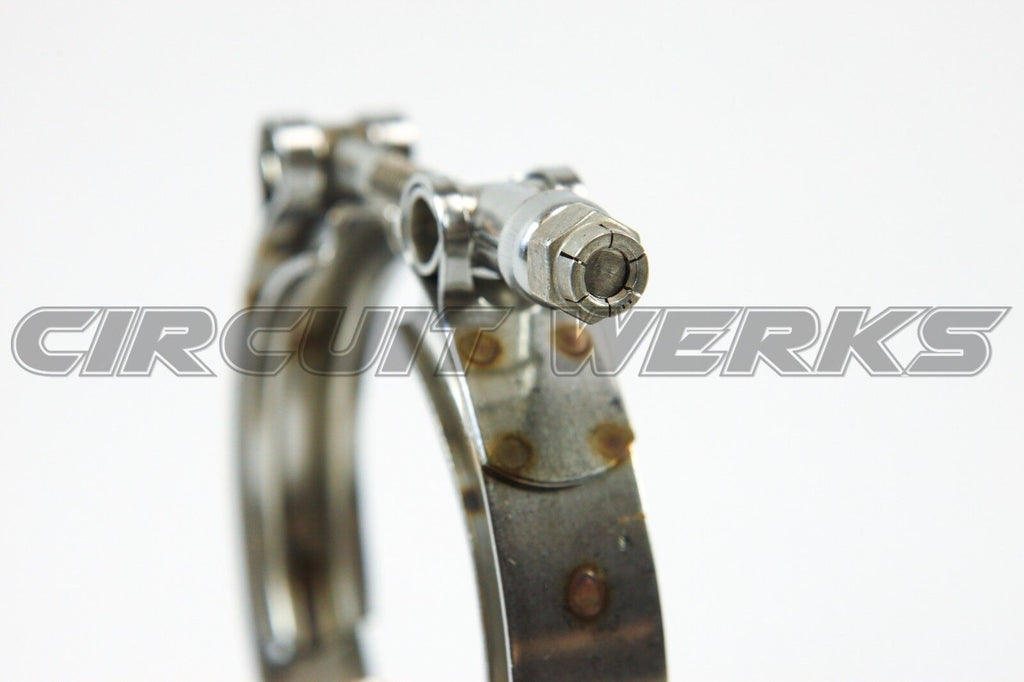 3.5" Clamp & Stainless Steel Flange Kit S200 S300 SX S360 Turbo Pipe Borg Warner