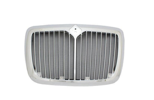 INTERNATIONAL PROSTAR 07-18 FRONT GRILL GRILLE OE TYPE ALL CHROME W/O BUG SCREEN