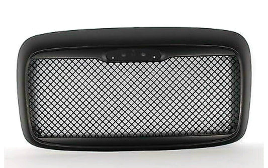 New Columbia Black Painted Black Mesh Grill Grille w/ Bug Screen 2000-2008 