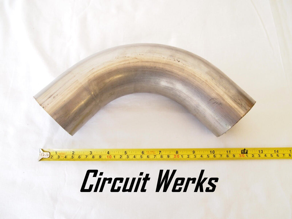 3" (76mm) Stainless Steel Universal 90° Mandrel Bent Pipe Custom Piping