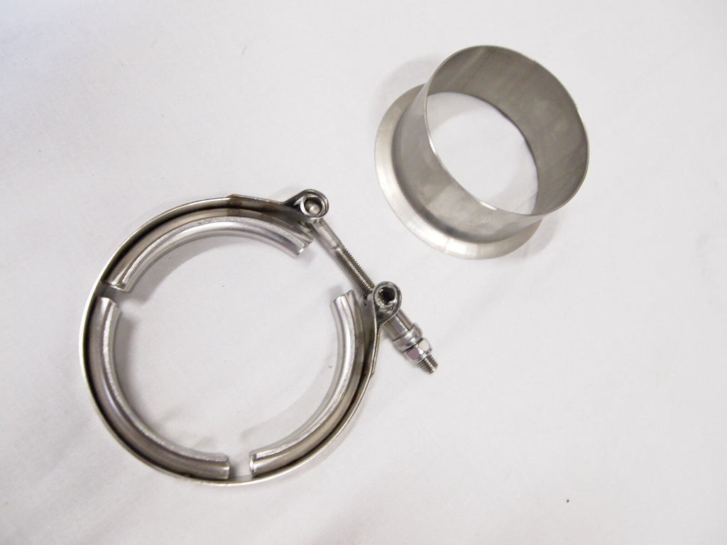 3.5" Clamp & Stainless Steel Flange Kit S200 S300 SX S360 Turbo Pipe Borg Warner