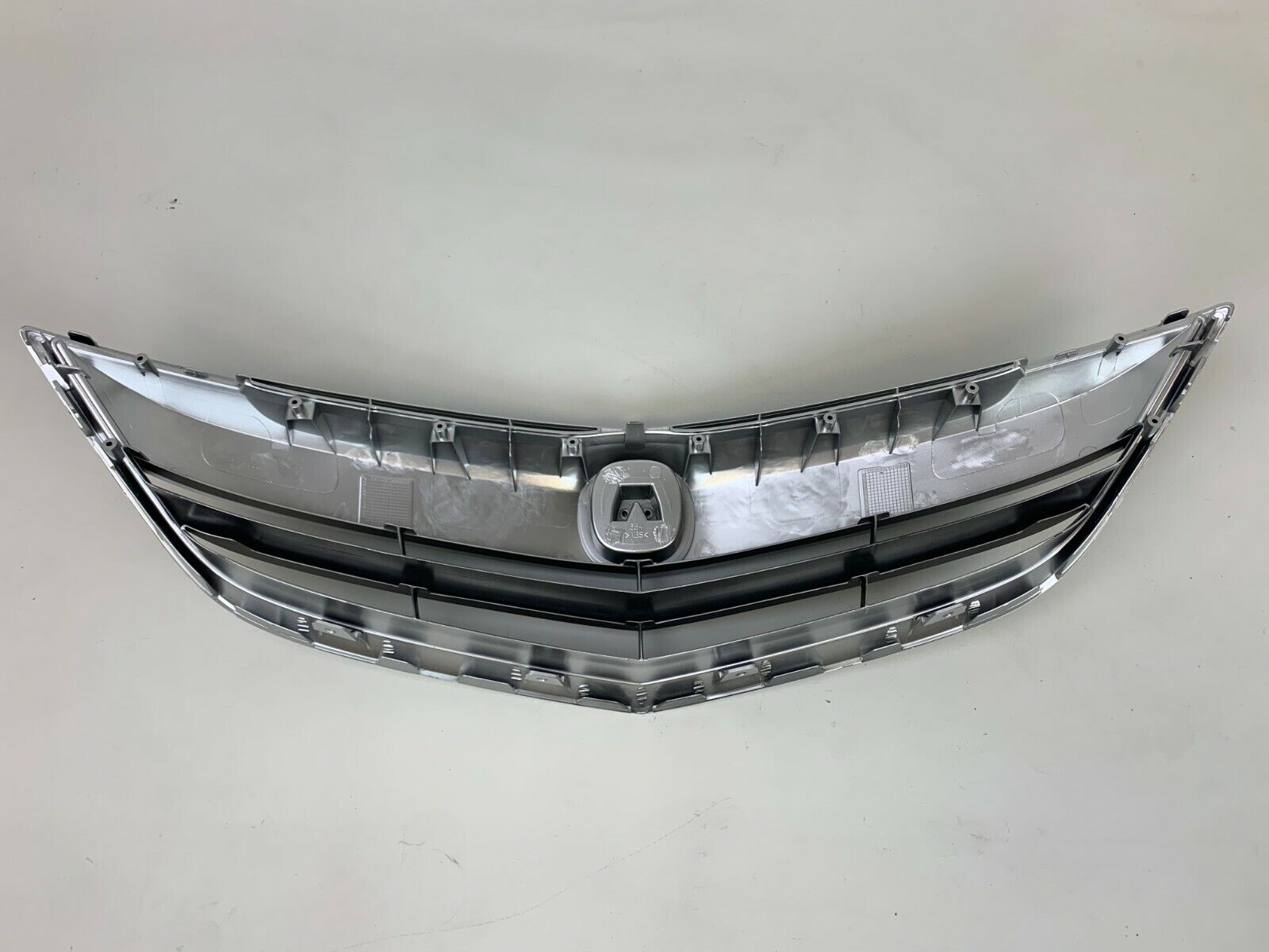 Fits 13 14 15 Acura ILX / Hybrid Grille W/ Emblem Assembly Chrome Base Molding 