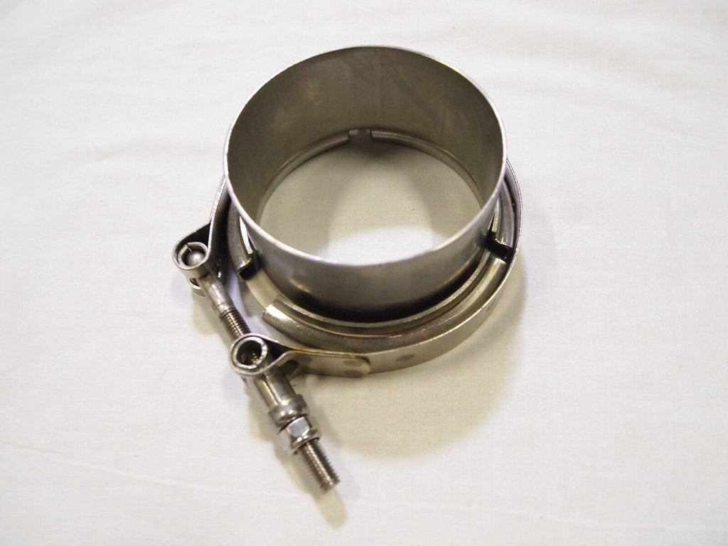 3.5" Clamp & Stainless Steel Flange Kit S200 S300 SX S360 Turbo Pipe Borg Warner