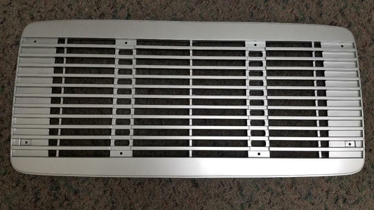 Fits FREIGHTLINER FL60 70 80 106 112 STOCK STYLE SILVER GRILLE WITH BUG SCREEN