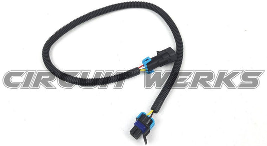 o2 Oxygen Sensor Relocation Harness 27" 4 Wire Chevy 96-03 Camaro Corvette GMC 