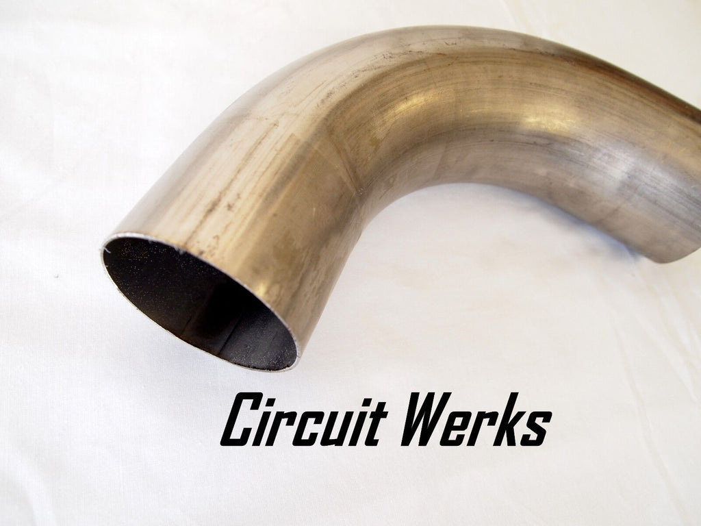 3" (76mm) Stainless Steel Universal 90° Mandrel Bent Pipe Custom Piping