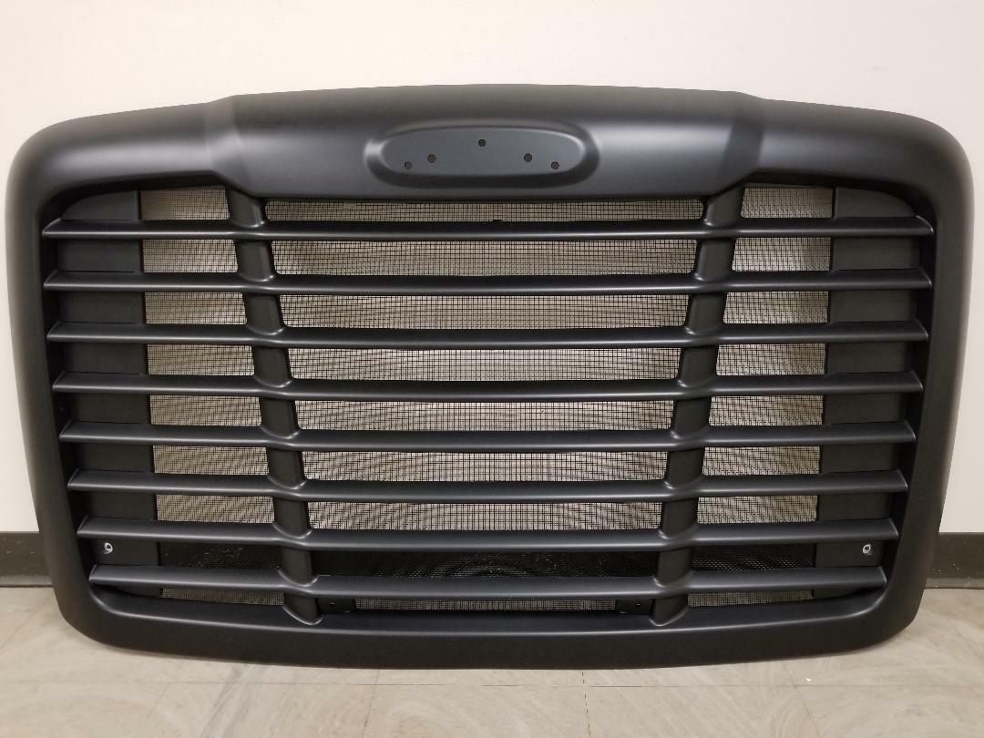 Fits Freightliner Cascadia 2008 - 2017 Front Grille Grill All Black w/ BugScreen