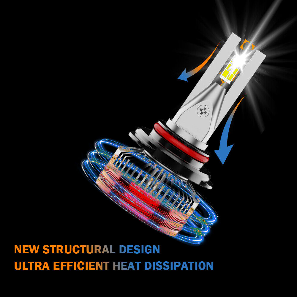 9012 (HIR2) LED Headlight Bulb Conversion x2