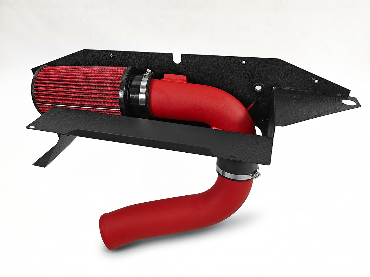 2012-2018 BMW Cold Air Intake Fits N20 2.0T Models Wrinkle Red