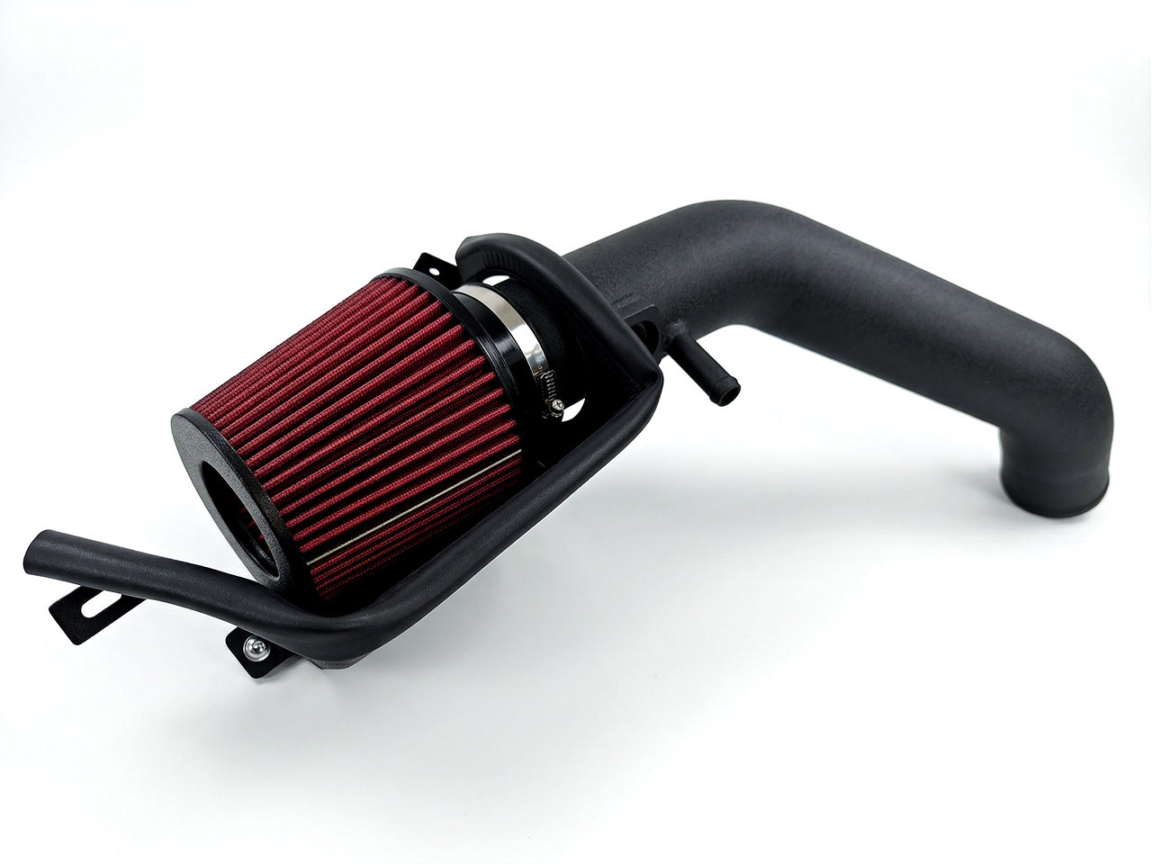 2012-2015 BMW 335i F30 F31 F34 N55 3.0L I6 Turbo Cold Air Intake - Wrinkle Black